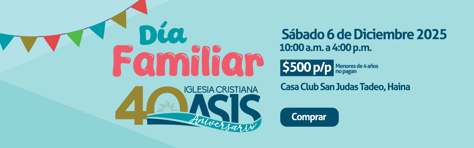 Dia Familiar Oasis  -  Oasis RD